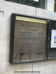 Mormons in London