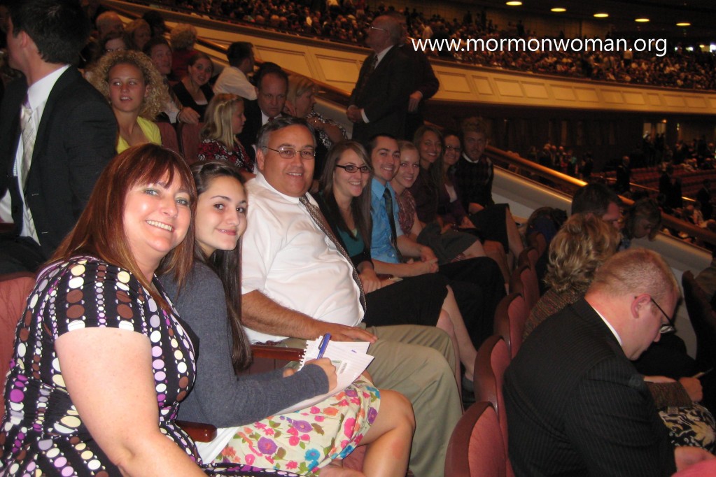 Family in Conference Center