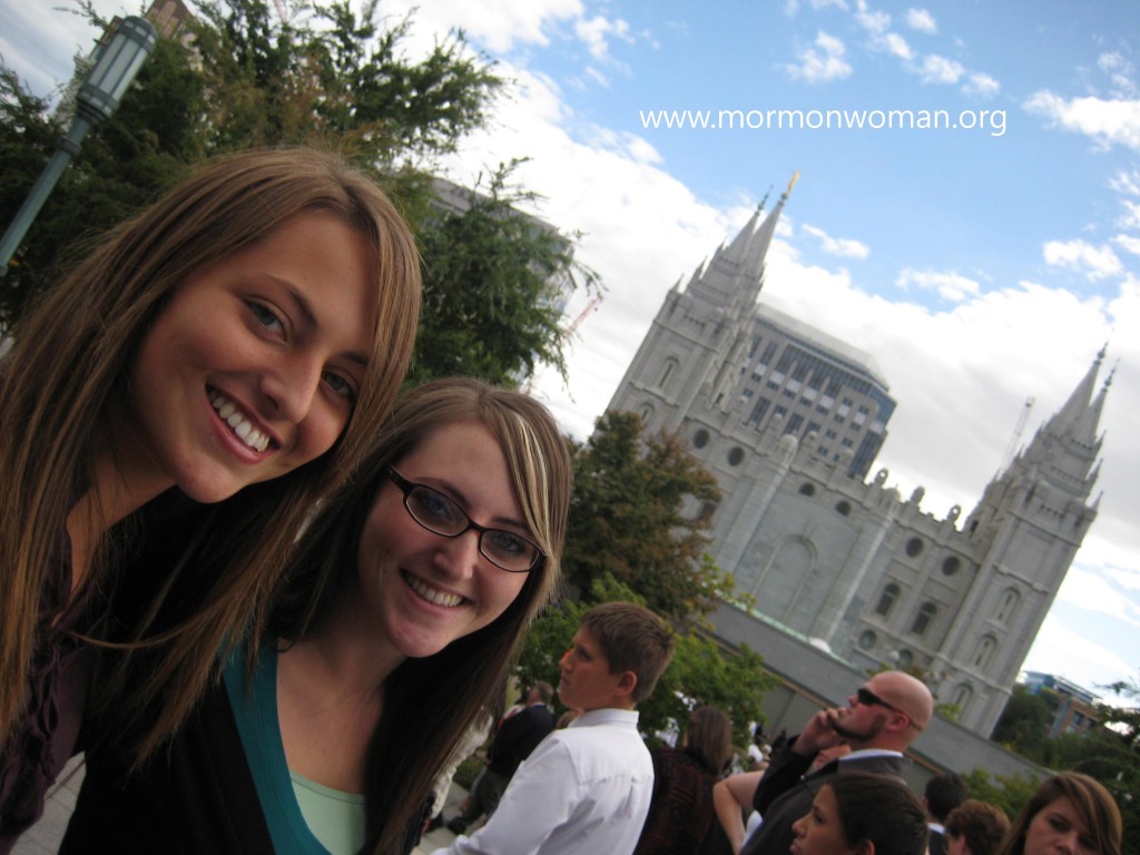 Mormons at LDS General Conference