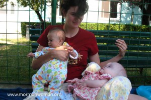 Mormon woman serving at orphanage in Romania Mormon woman serving at orphanage in Romania