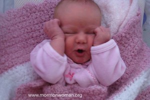 Mormon Women: Baby Girl
