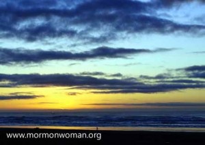 Mormon Woman: Sunset, Evidence of God