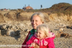 Mormon Mom At Beach