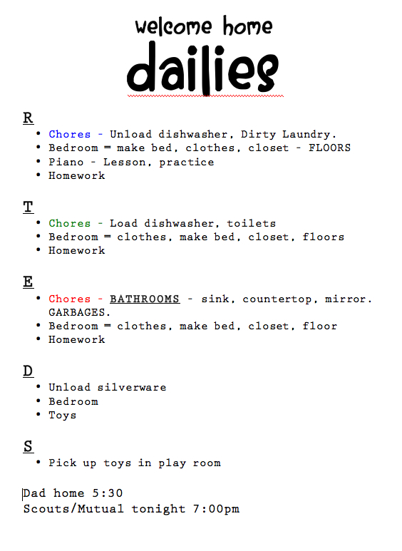 dailies 2