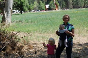 Mormon Mom Hiking With Baby