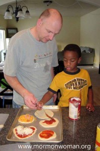 Mormon Father & Son: Pizza Night