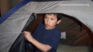 Mormon Family: General Conf. Tent