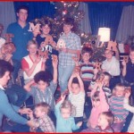 Mormon family party photo Mormon family Christmas party