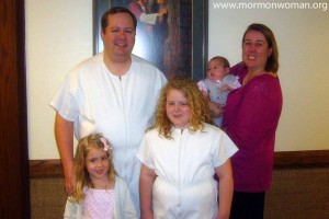 Mormon Family: Baptism