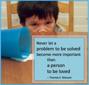 Mormon Women: Problem to be solved Thomas S Monson Mormon mother talks of patience with her son