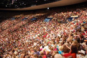 Mormon women gather at final Women's Conference session