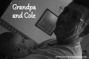 Mormon Women: Grandpa & Grandson