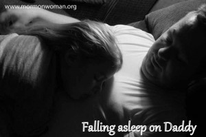 Mormon Women: Daddy Daughter Sleeping