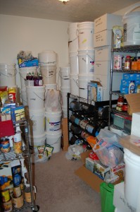 LDS food storage room