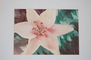 LDS woman paints 