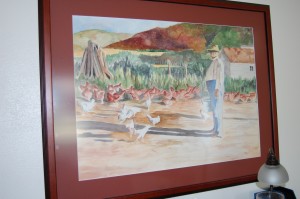 LDS woman's talent for painting connects her with her heritage