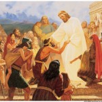 Jesus healed and helped in Book of Mormon