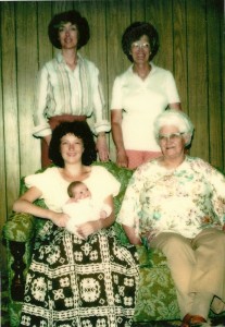 Women of faith -- photo - five generations