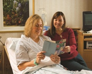 mormon-women-visiting-sick Mormon women serve through Relief Society