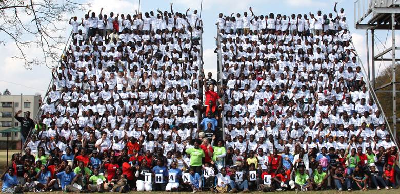 youth conference zimbabwe thank you Mormon youth in Zimbabwe at youth conference