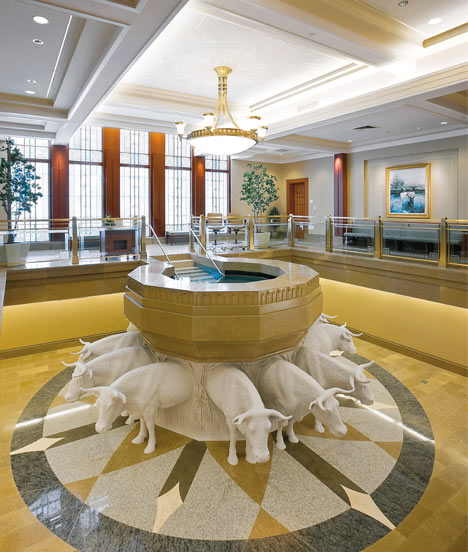 Mormon baptism for the dead temple font Mormon baptism for the dead temple holocaust