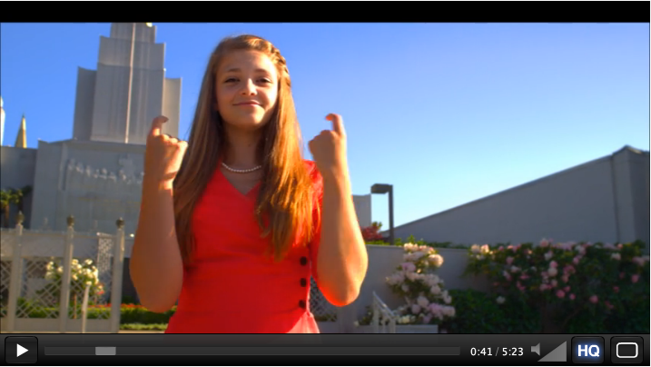 ASL lamb of god video music ASL LDS Mormon video lamb of god music