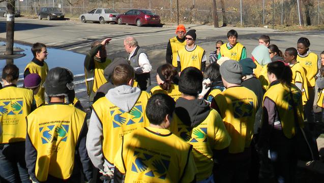 Mormon Helping Hands Hurricane Sandy cleanup efforts