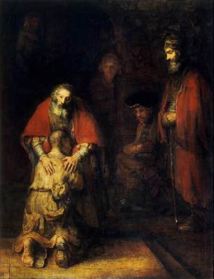 Rembrandt the prodigal son