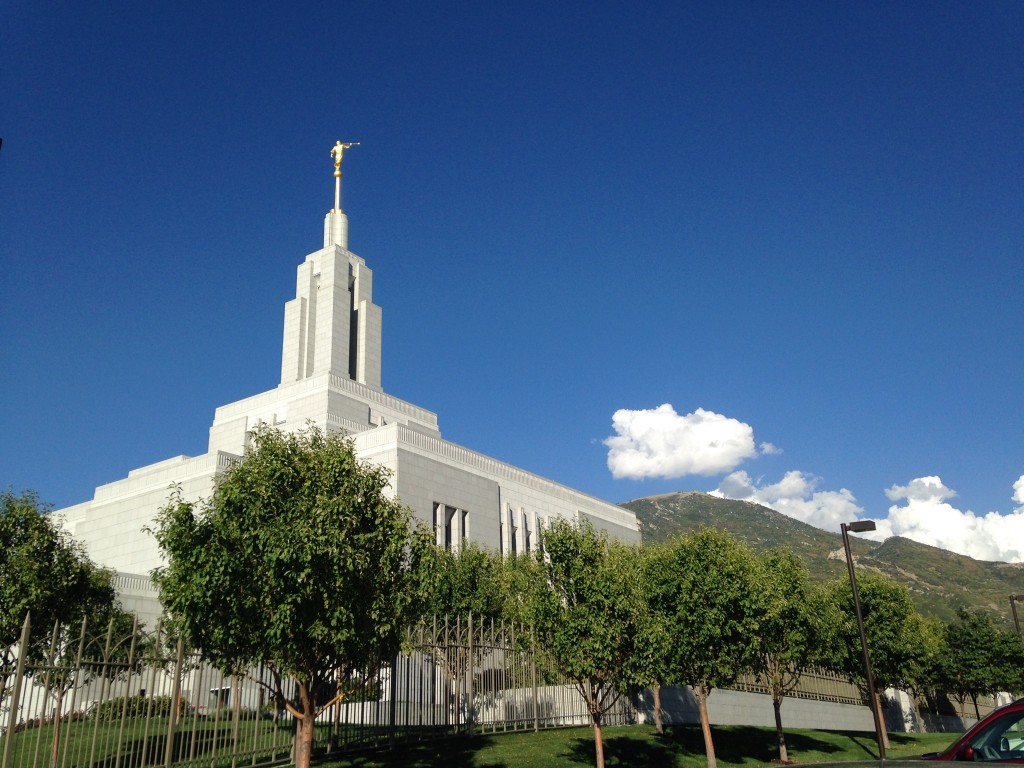 Ogden temple dedication