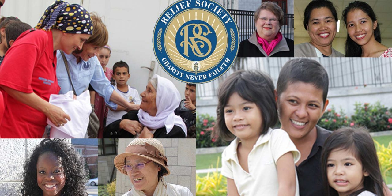 Mormon Women celebrate the 175th anniversary of the Relief Society
