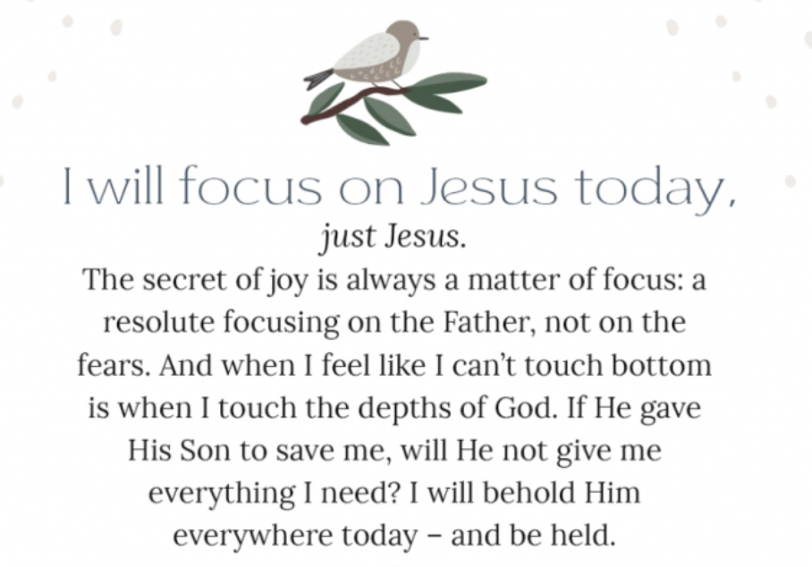 12 Days of Christmas, Day 8: Make Room for Christ…and then Be Held