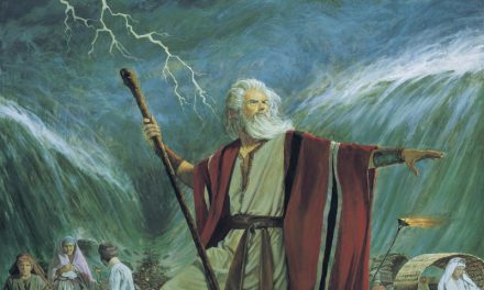How did Moses part the Red Sea?